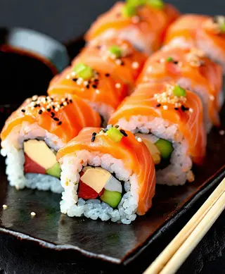 Philadelphia maki z rybą maślana