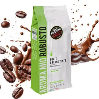 VERGNANO - Beans - Aroma Mio Robusto 1 kg