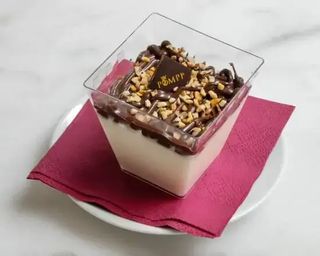 Panna cotta al cioccolato monoporzione