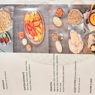Menú Para 3 Personas