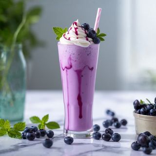 Blueberry Milkshake