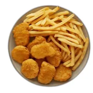 Plato De Nuggets De Pollo (8 Uds.)