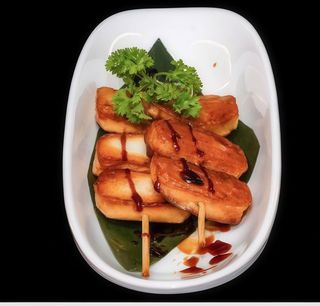 174. Spiedini di toufu di pesce - 2 pezzi