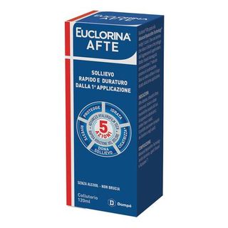 Euclorina Afte Collut 120Ml