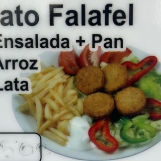Plato De Falafel