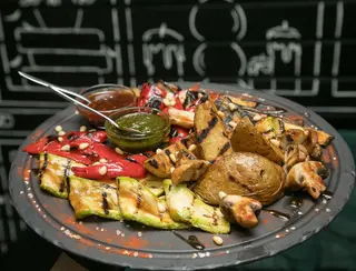 Овощи на гриле / Legume la grill
