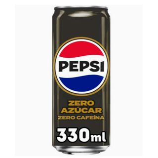 Pepsi Zero sin cafeína refresco de cola sin azúcar sin cafeína  (330ml.)