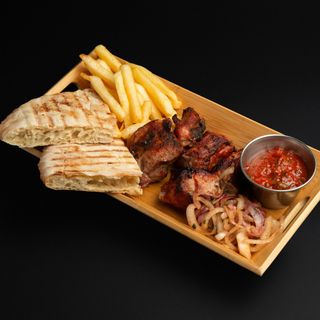 ღორის მწვადი/BBQ Pork Shashlik