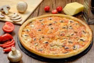 Пицца Маргарита с грибами (35см)