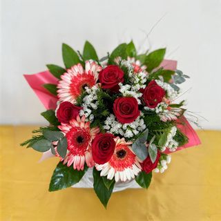 Bouquet de Gérberas e Rosas