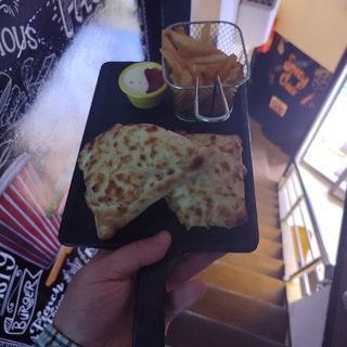 Tacos poulet gratiné