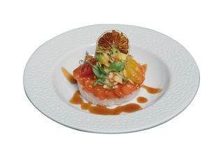 Tartare sake avocado