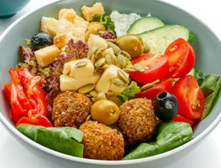 Ensalada de falafel