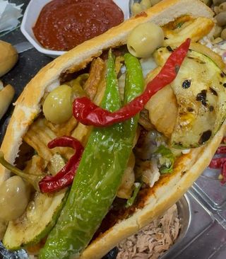 Big Sandwich Arbi Thon & Œuf avec Boisson aux Choix