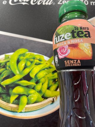 Edamame + FuzeTea Zero Zuccheri Pesca 40cl 