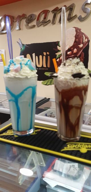 Batido De Helado 2 sabores