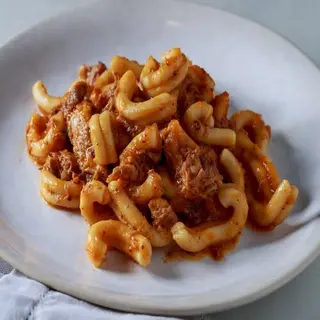 Busiati con Ragu Di Maiale