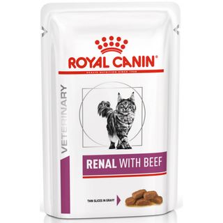 Роял пауч RENAL CAT BEEF (шматочки у соусі) 85г