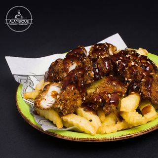 Ración Pollo crujiente al Teriyaki