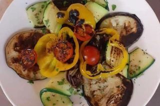 Misto di verdure cotte al vapore