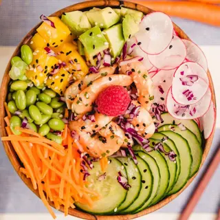 Menu Poké Crevettes