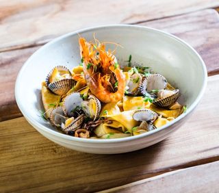 Pappardelle frutti di mare