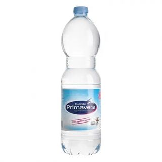 Agua Mineral Natural Fuente Primavera Botella 1,5 L.