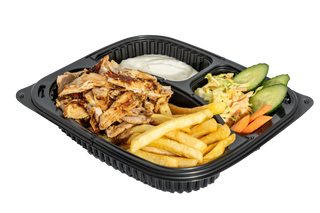 Порция телешки дюнер с картофи (600г)