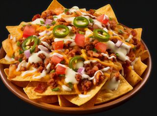 Tapa De Nachos Mexicanos