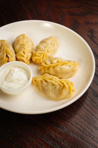 Манты с говядиной 5 шт готовые