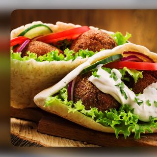 Panino falafel