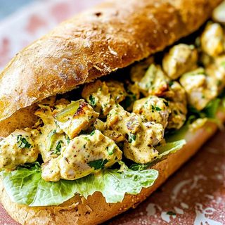 Rustique Sandwich Poulet Mariné