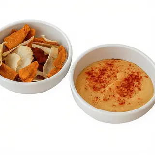 Hummus Con Chips Boniato