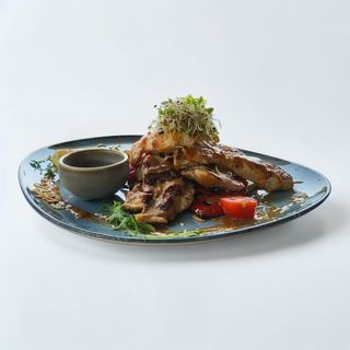 Свинско Салтимбока с картофено пюре с трюфел