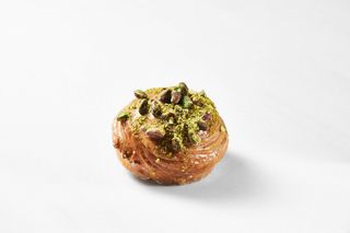 Roll de pistacho y naranja