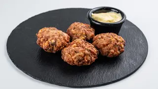 Chiftele de porc cu mustar