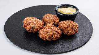 Chiftele de porc cu mustar