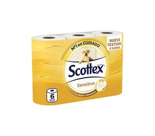 Scottex Sensitive Toilet Paper X6
