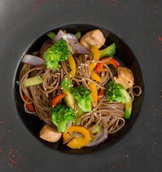 Соба с курицей