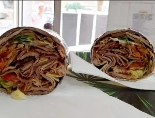 Piadina kebab classico