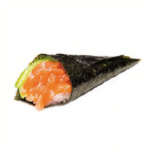 Temaki Salmón Con Aguacate (1 Pza.)