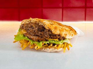 Pulled Pita Burger