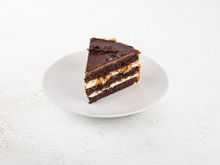 Торт арахісово-карамельний