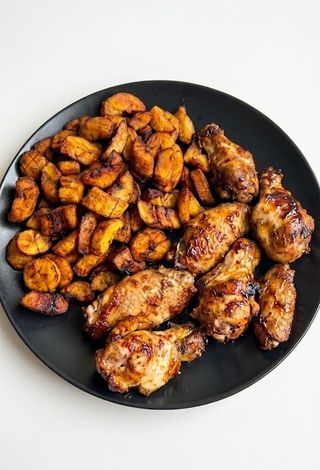 Alloco & Poulet  + Attiéké