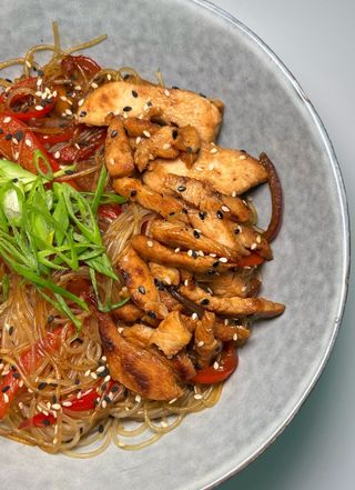 Фунчоза з куркою