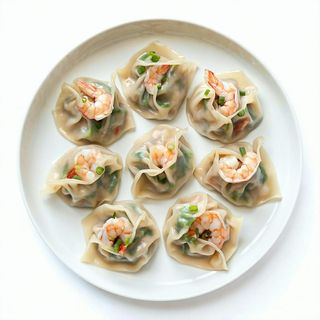 Ravioli shao mai al vapore