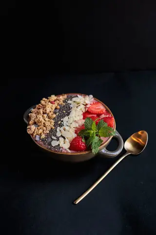 Taça Smothie de Morango