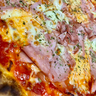 Pizza Jamón y Queso