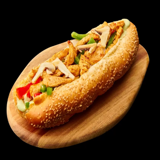 BAGHETA FAJITA DE PUI CU AVOCADO 350 GR