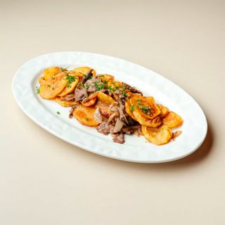 Картофель жареный с луком